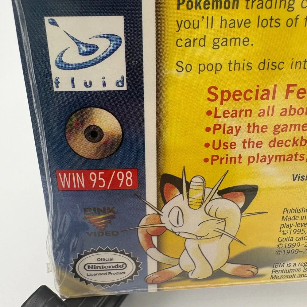 Pokémon Play It! Version 2 PC Game NEW Factory Sealed‎ TCG CD-ROM